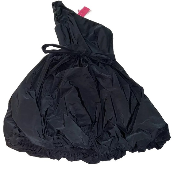 Lily Dresses & Skirts - lily pulitzerdress Women's Size 2 Sondralle One Shoulder Black Dress Prom 010822